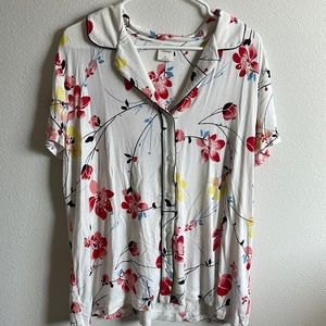 Soma Button Down Pajama Top